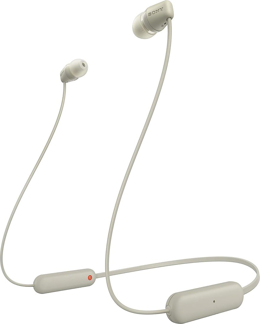 

Наушники Sony WI-C100 (бежевый)
