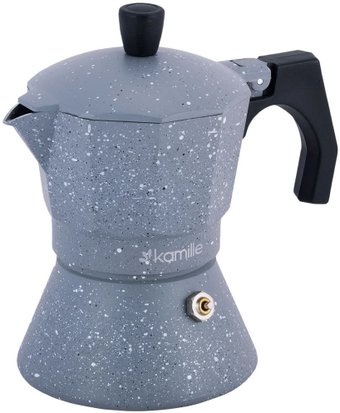Гейзерная кофеварка Kamille KM 2516GR