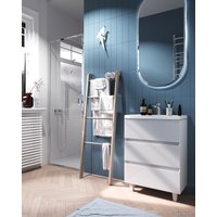  MarkaOne Тумба с раковиной Bumble 60Н 2я У90671 (белый)