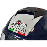 Мотошлем AIM JK526 526-016-L (L, синий/красный/черный)