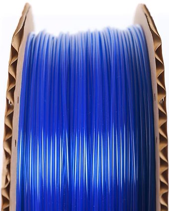 Пластик SynTech PETG 1.75 мм 1000 г (синий прозрачный)