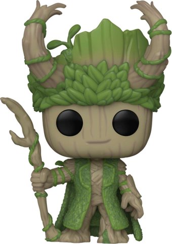 Funko POP! Bobble Marvel We Are Groot Groot as Loki (1394) 79517