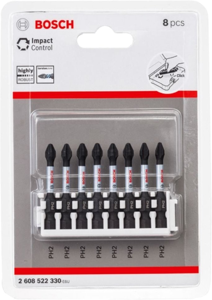 

Набор бит Bosch 2608522330 (8 предметов)