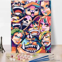 Картина по номерам Red Panda Ван Пис Пираты p54426