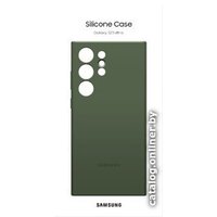 Чехол для телефона Samsung Silicone Case S23 Ultra (хаки)