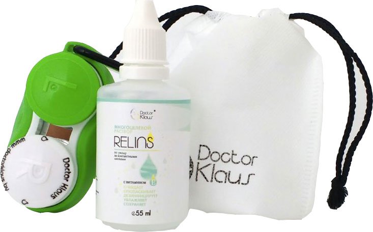 

Раствор для линз Doctor Klaus Relins Travel