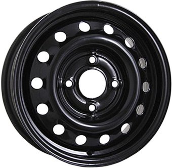 Штампованные диски Eurodisk 64A40C 15x6" 4x100мм DIA 60.1мм ET 40мм Black