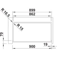 Кухонная мойка Blanco Vintera XL 9-UF 526108 (кофе)