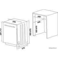 Встраиваемая посудомоечная машина Schaub Lorenz SLG VI6110