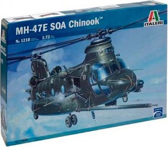 Сборная модель Italeri 1218 Вертолет MH-47 E SOA Chinook TM