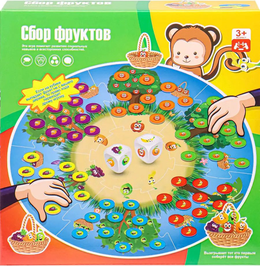 

Настольная игра Huada Сбор фруктов Y25458046