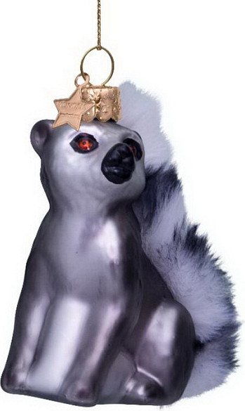 

Елочная игрушка Vondels Лемур 2240800075015