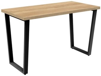 Стол TMB Loft Слэнд разборный 1300х600 36 мм (дуб небраска натуральный/черный)