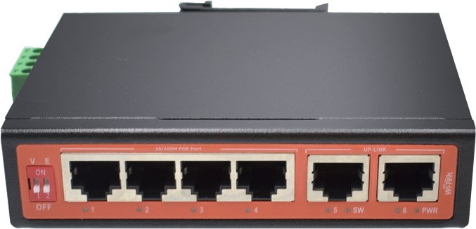 

Неуправляемый коммутатор Wi-Tek WI-PS206-I v2