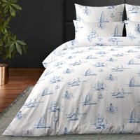 Семейный комплект постельного белья Verossa Сатин Семейный 70x70/50x70 931150 (Regatta Blue) в Витебске