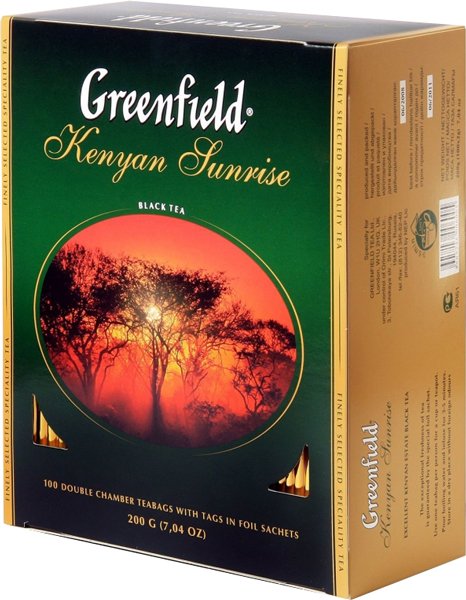 

Черный чай Greenfield Kenyan Sunrise 100 шт