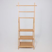 Стеллаж AksHome Iris-3 (бамбук)