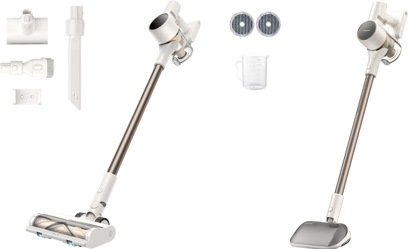 

Пылесос Dreame Cordless Vacuum Cleaner R10s Aqua VZV25A (евровилка, белый)