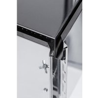 Свободностоящая печь-камин Инвент Экономка большая (с экранами)