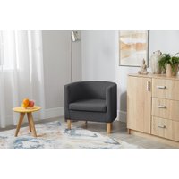 Интерьерное кресло Mio Tesoro Агата 351 (темно-серый 1173)