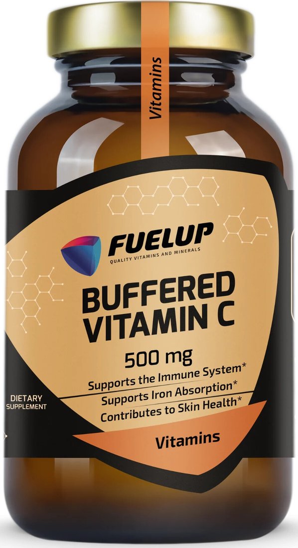 Витамин FuelUp Buffered Vitamin C 500 мг (120 veg капсул)
