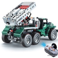 Конструктор CaDa Technic радиоуправляемый Ракетная установка BM-21 C61002W