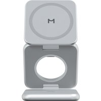 Беспроводное зарядное Magssory Fold Pro 3 в 1 WCH063 (серебристый)