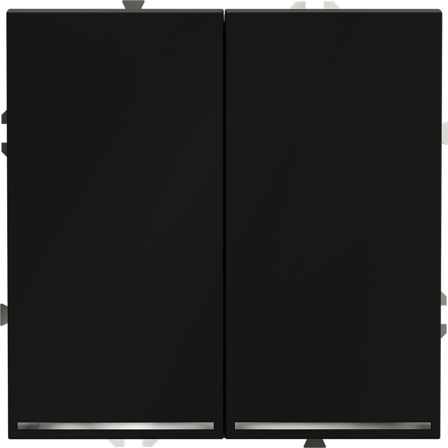 Выключатель Voltum S70 VLS020208 (черный матовый)