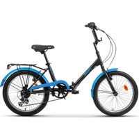 Велосипед AIST Smart 20 2.1 2024 (черный/синий)