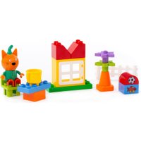 Конструктор Полесье Макси. Три кота. Компот во дворе 75847 (16эл)