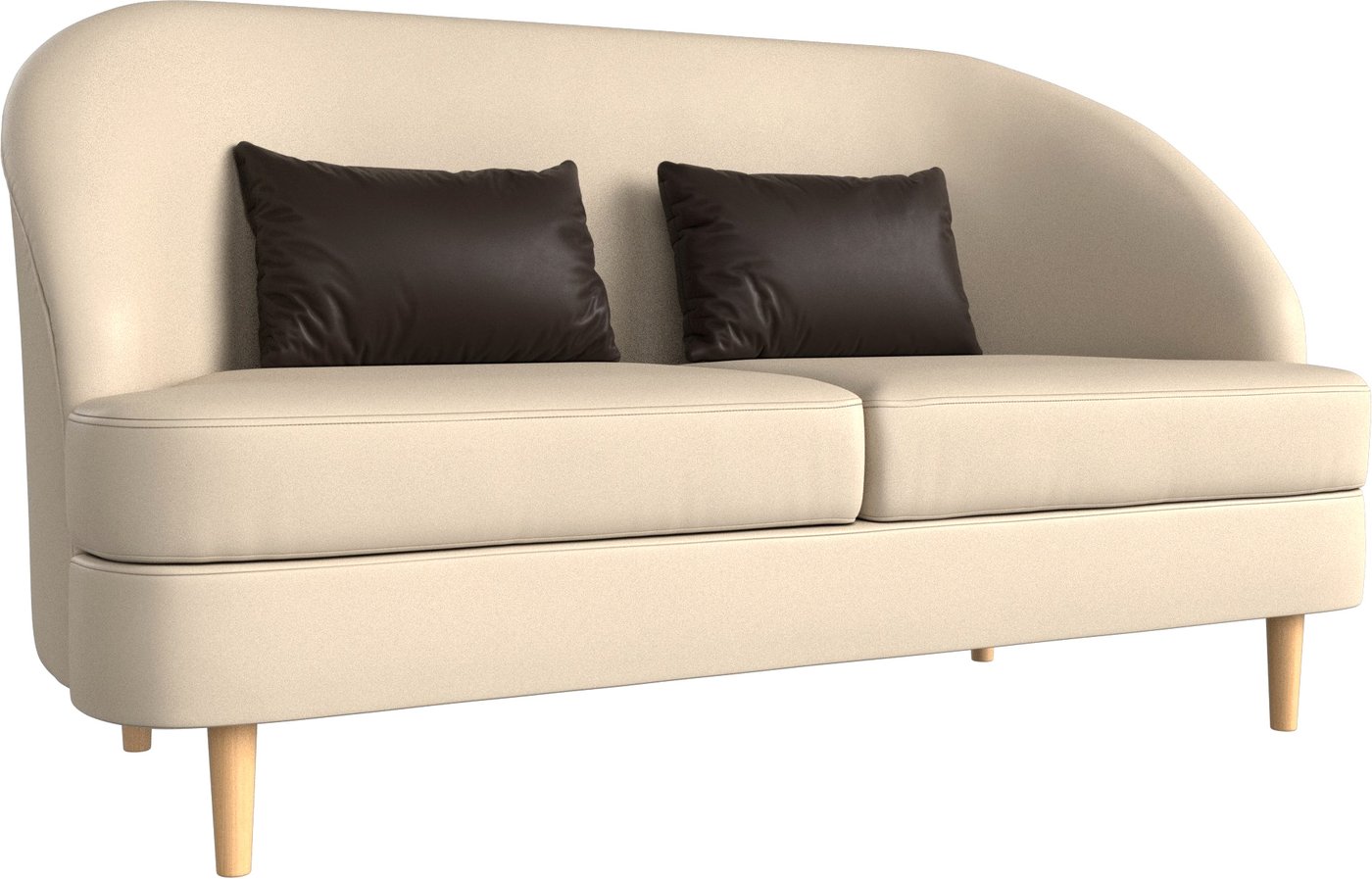 

Диван Лига диванов Атико 109914 (бежевый/коричневый)