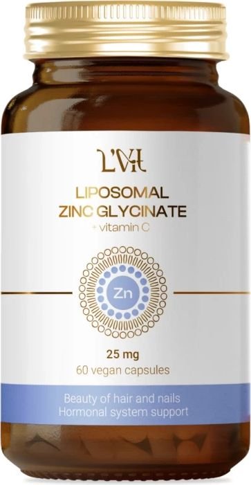 

Витамины, минералы Liposomal Vitamins Liposomal Zinc glycinate + Vinamin C (60 капсул)