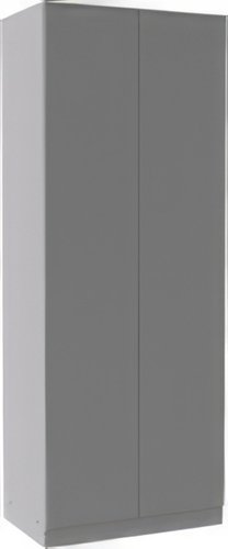 Шкаф распашной ДСВ Мори МШ 800.1 (графит)