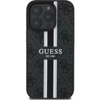 Чехол для телефона Guess PU 4G Stripes (MagSafe) для iPhone 16 Pro Max GUHMP16XP4RPSK