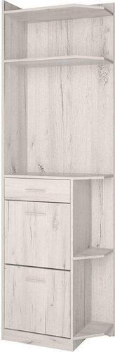 Тумба для обуви Интерлиния Лима ЛМ-СП (дуб корабельный белый)