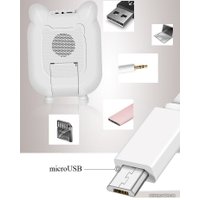 Косметическое зеркало ShineMirror TD-05 (белый)