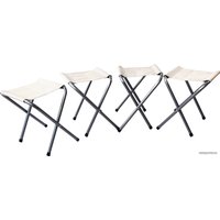 Стол со стульями Ausini VT-05 (белый)