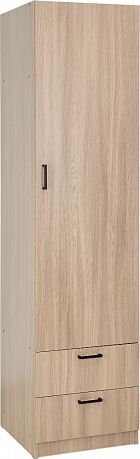 Шкаф-пенал Polini Kids Home Vector Ш-1 с ящиками / 0002910.179 (ясень шимо светлый)