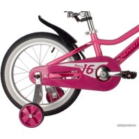 Детский велосипед Novatrack Novara 16 2022 165ANOVARA.PN22 (розовый)