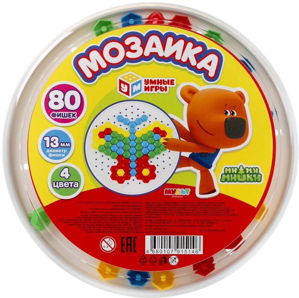 

Мозаика/пазл Умные игры Мозаика МиМиМишки 4680107915146