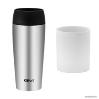 Термокружка Kitfort KT-1224-2 400 мл (белый) в Борисове