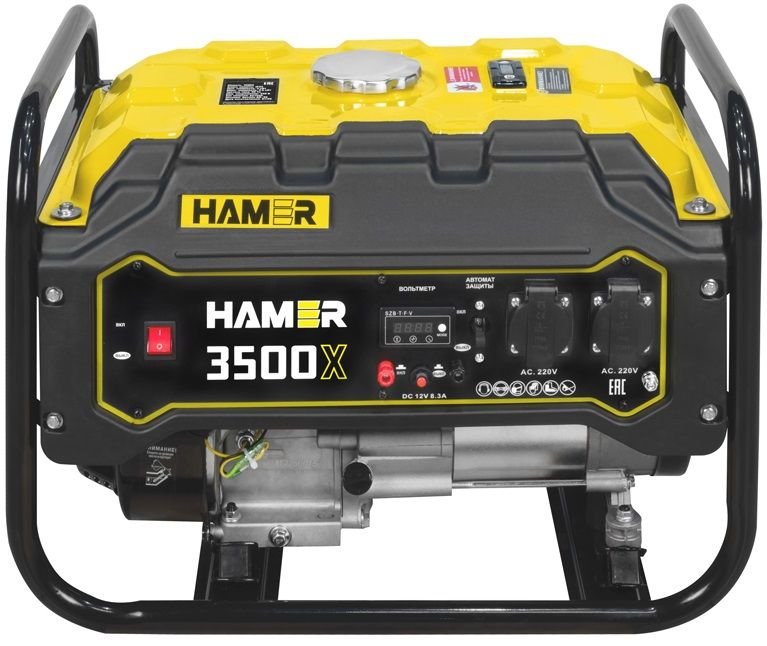 

Бензиновый генератор Hamer 3500X
