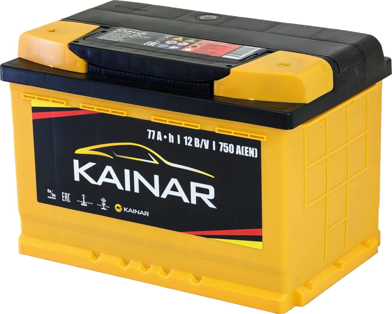 

Автомобильный аккумулятор Kainar L (77 А·ч)