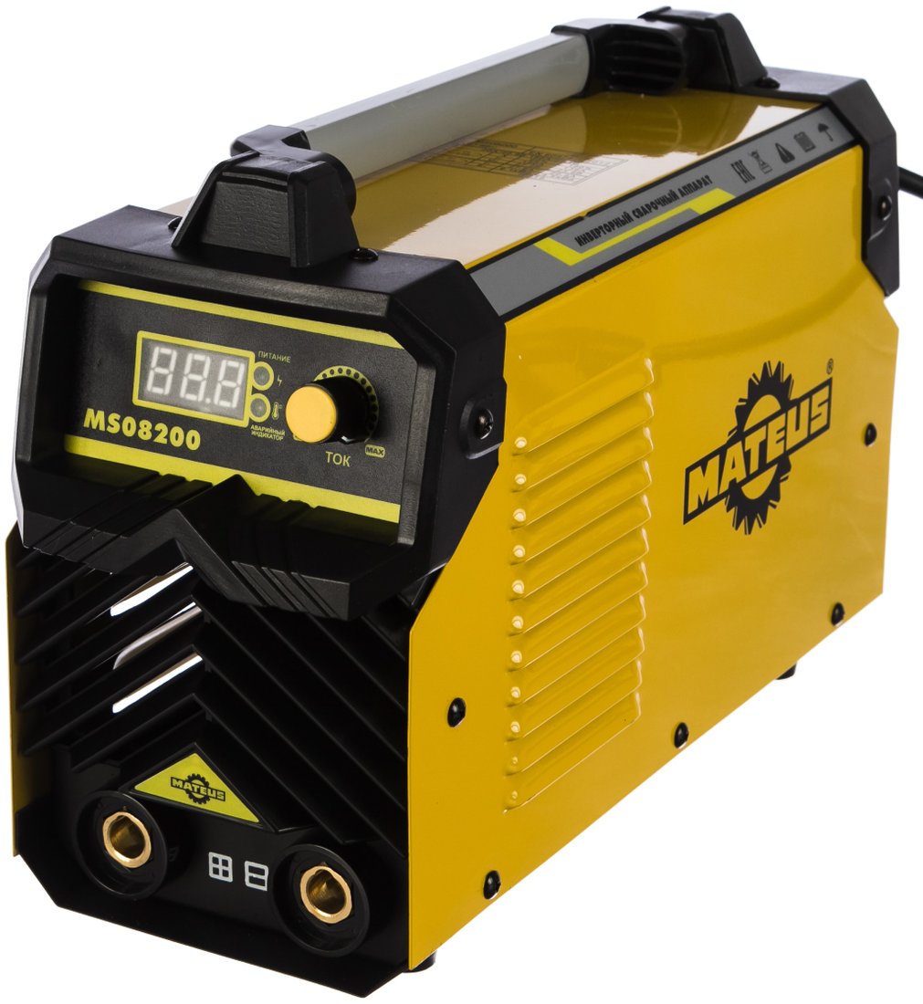 

Сварочный инвертор Mateus MMA-180 MS08200
