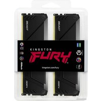 Оперативная память Kingston FURY Beast RGB 4x32ГБ DDR4 3600 МГц KF436C18BB2AK4/128