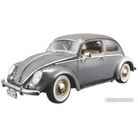 Легковой автомобиль Bburago Volkswagen Kafer-Beetle 1955 18-12029 (серый)