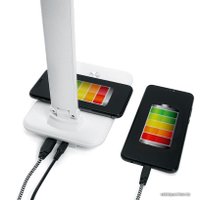 Настольная лампа Feron DE1728 (белый)