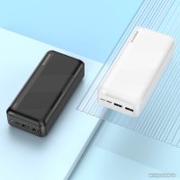 Внешний аккумулятор Borofone BJ27B 30000mAh (белый) в Гродно