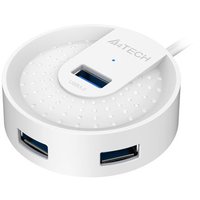 USB-хаб A4Tech HUB-30 (белый)