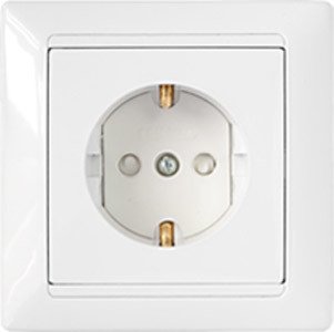 

Розетка Bylectrica Стиль РС16-317 (белый)